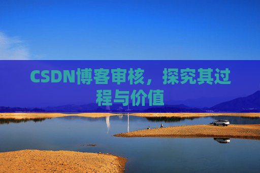 CSDN博客审核，探究其过程与价值
